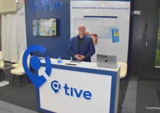 Jim Waters from Tive promoting trackers. Tive is the first company that has Non-Lithium trackers.